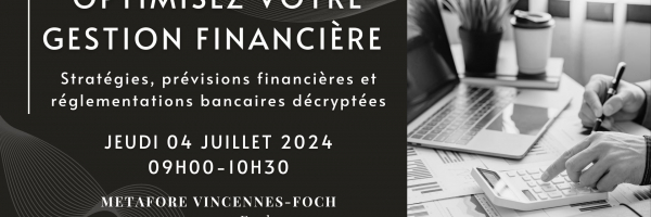 Événement Medef | Optimisez votre gestion financière